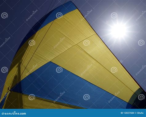 Full sail stock photo. Image of nature, sailing, color - 12027584