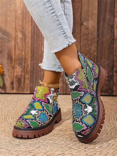low heel boots women 12