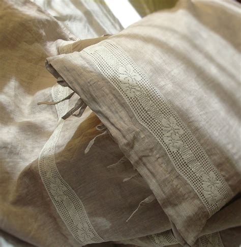 Linen Bedding Set Linen Duvet Cover & Pillowcases Natural - Etsy