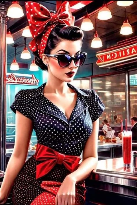 by Rina Beard on ART | Pin up outfits, Rockabilly fashion, Retro ...