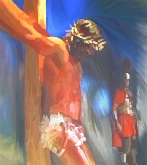 Jesus On The Cross Painting by Susanna Katherine - Fine Art America