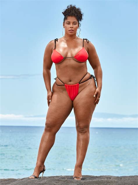 Plus Size 'Agent 99' Bikini Thong - Tabria Majors X FTF | undefined