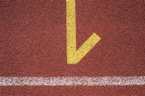 premium photo number  running track