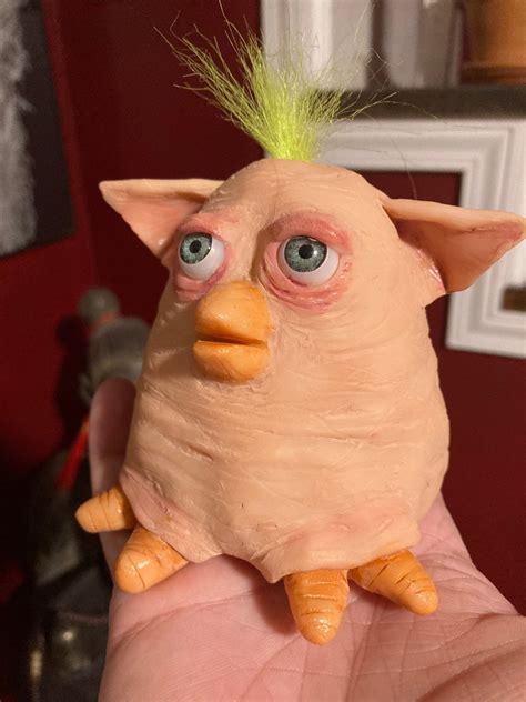Forbidden Furb Hairless Furby Sculpture - Etsy Singapore
