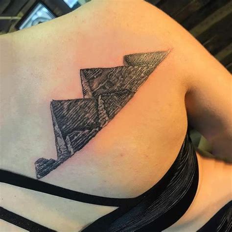 46 Jarring Pyramid Tattoo Ideas For Your Next Adventure
