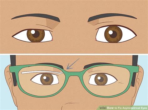 how to fix lopsided eyes