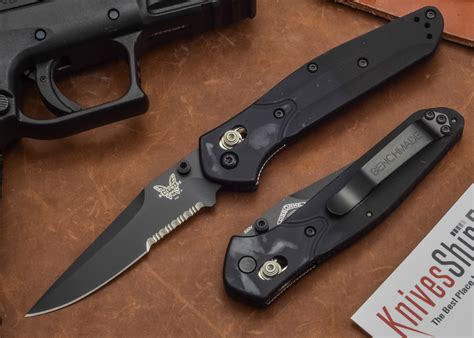 Складной нож Osborne Black MCP 943SBK с серрейтором - купить нож с ...