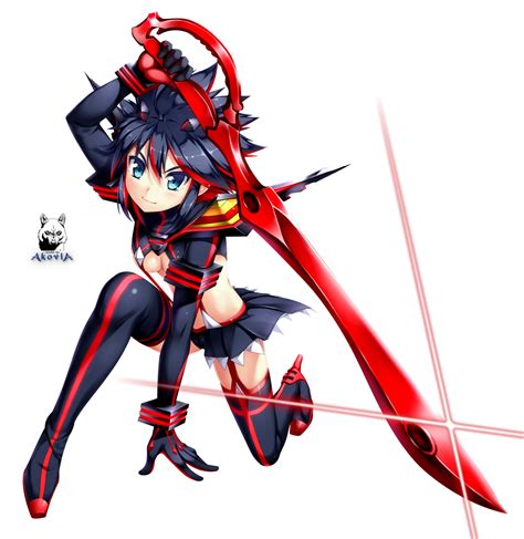 Kill la Kill - Matoi Ryuuko Render by akovia on DeviantArt