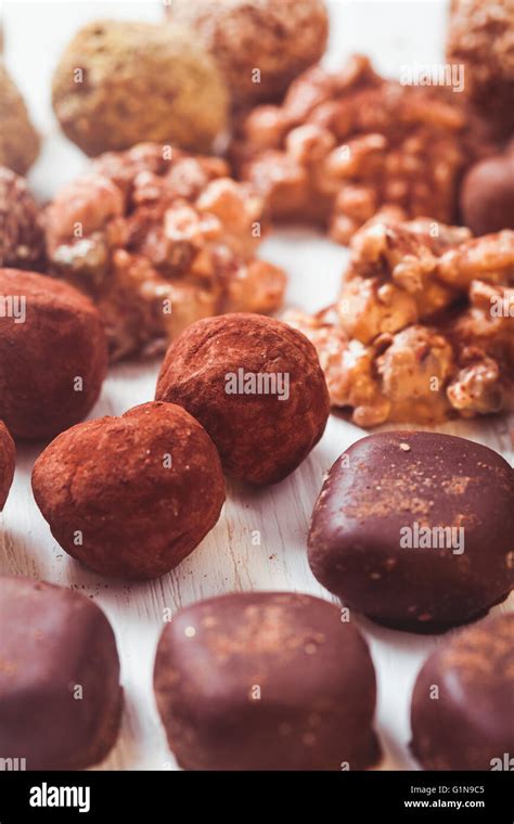 The Chocolate candies Stock Photo - Alamy