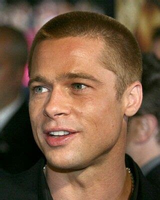 brad pitt brad pitt buzzcut warrior cut bradpitt brad pitt buzz cut