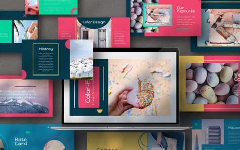 Color Fun PowerPoint template #105574 - TemplateMonster