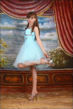 TeenModeling Katie Blue Formal (x172)