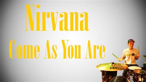 Nirvana - Come As You Are - Drum Cover - YouTube
