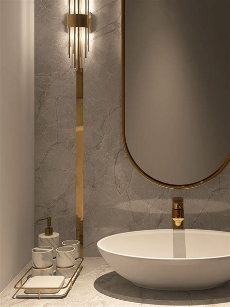 Luxurious powder room :: Behance