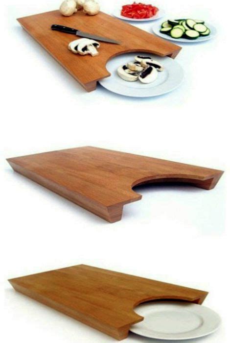 Разделочная доска с местом для тарелки. | Wood projects, Woodworking ...