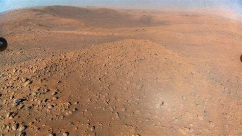 Mars rover and helicopter besties take photos of each other
