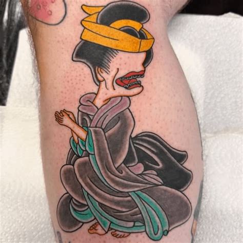 My ohaguro bettari tattoo done yesterday. (Artist IG in the comments ...