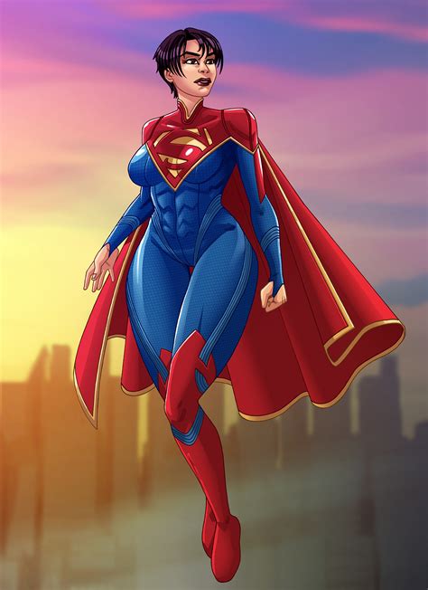 ArtStation - Supergirl - The Flash