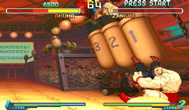 Screenshot of Street Fighter Alpha 2 (Arcade, 1996) - MobyGames