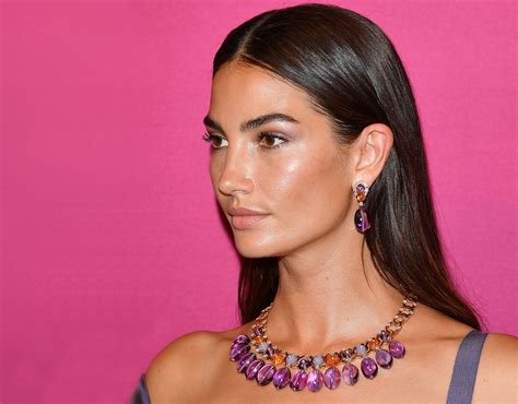 Lily Aldridge wearing Bulgari at Bulgari Festa, Venice, Italy, June