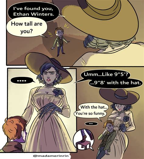 Ethan Winters Lady Dimitrescu Model