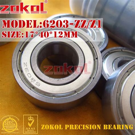ZOKOL 6203zz bearing 6203RS S6203ZZ 6203 ZZ Z3V3 Z1 6203 2RSN Deep ...