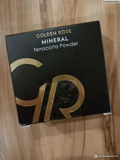 Минеральная пудра Golden Rose Mineral Terracotta Powder - «Фотошоп ...