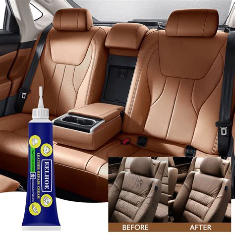 Leather Repair Gel Kit - High Coverage Scratch Repair for Cars