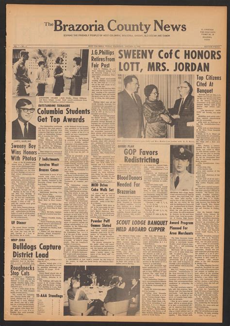 The Brazoria County News (West Columbia, Tex.), Vol. 7, No. 17, Ed. 1 ...