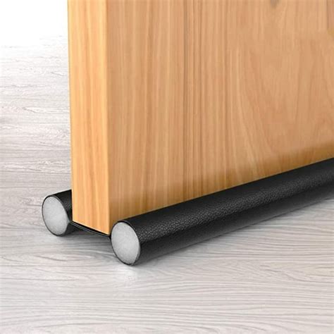 Under Door Draft Stopper 37 Inch Cuttable and Washable,Twin Door Draft Stopper,Energy Saving ...