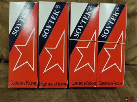 sovtek  matched quad  sale canuck audio mart