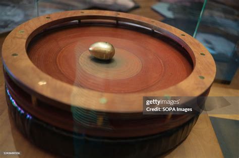 The colon egg, induction motor model with rotor is displayed during ...