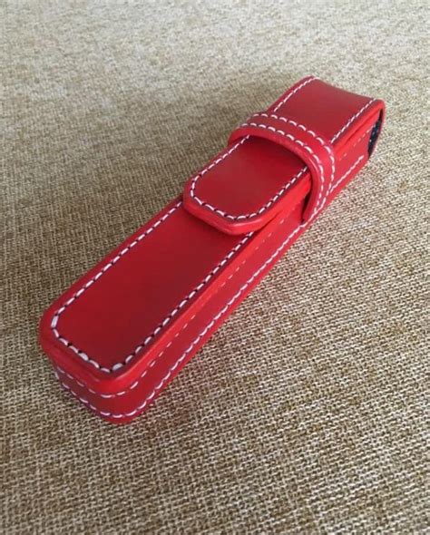 leather single  case  suede leather lining etsy