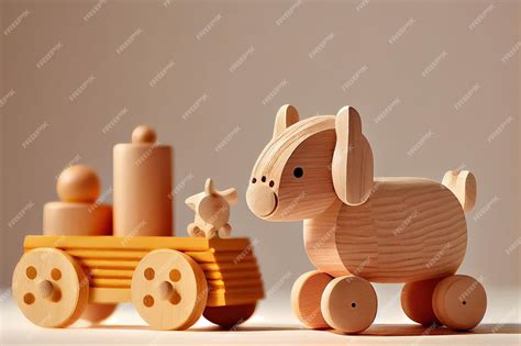 Premium Photo | Wooden toy children toddler