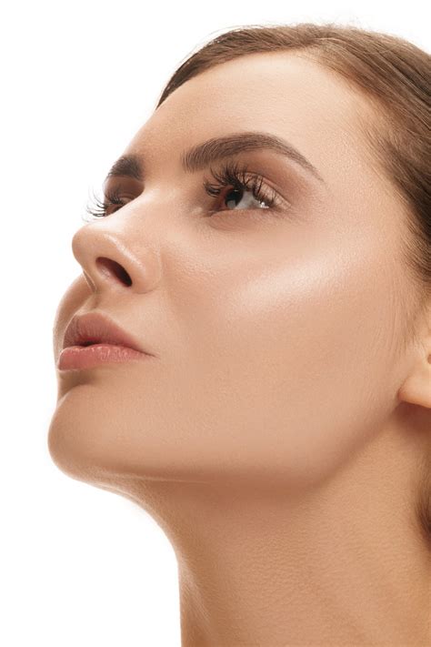 Glowing skin captions.