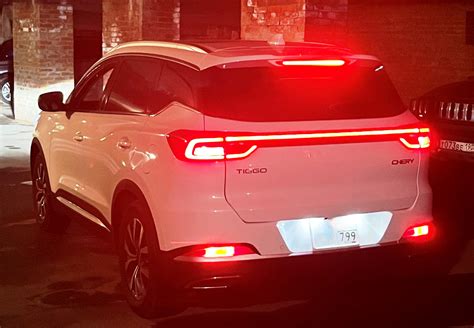 Стоп с противотуманкой — Chery Tiggo 7 Pro, 1,5 л, 2021 года | тюнинг ...