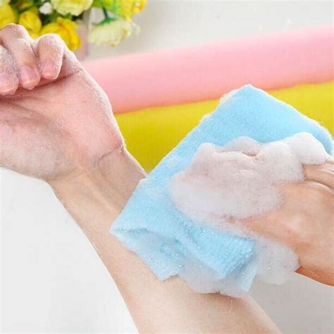 KIKURON Foam Star Bath Body Wash Cloth Towel Regular - Made in Japan ...