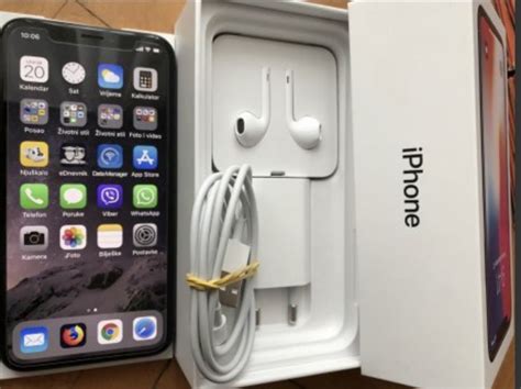 iPhone X 64 GB Space Gray / stanje 10/10, nema tragova korištenja/Pula