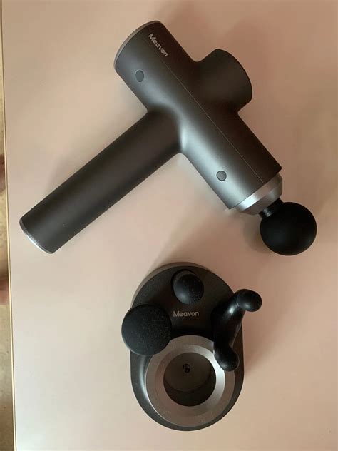 Перкуссионный массажер Xiaomi Meavon Electric Massage Gun | Бесплатная ...