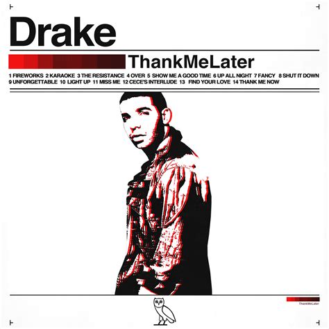 Drake Thank Me Later Album Cover Explicit
