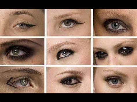 Diferentes Formatos De Olhos Delineador: Veja Os Tipos E Como Usar