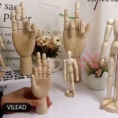 Деревянная рука манекен, модель для держания товара, для рисования ...