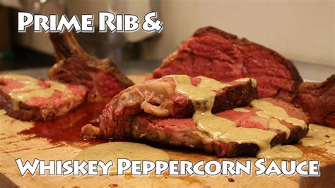 Denver BBQ Recipes: Smoked Prime Rib with Whiskey Peppercorn Sauce