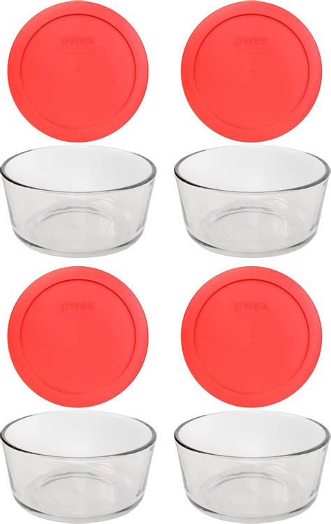 amazoncom pyrex simply store   cup  clear glass food
