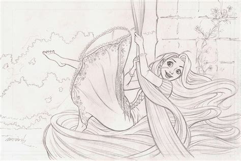 Rapunzel Drawing at PaintingValley.com | Explore collection of Rapunzel ...
