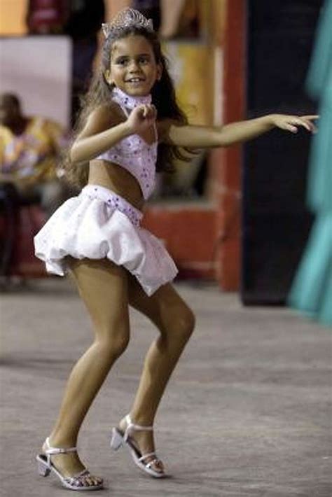 7-year-old samba queen in Brazil