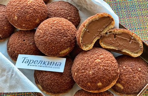 Шу с шоколадным кремом рецепт от Тарелкиной