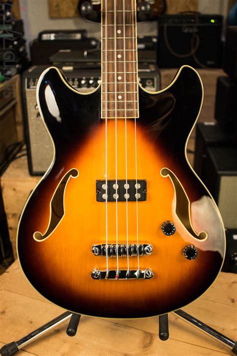 ibanez artcore hollowbody bass asb bs   ish guitars