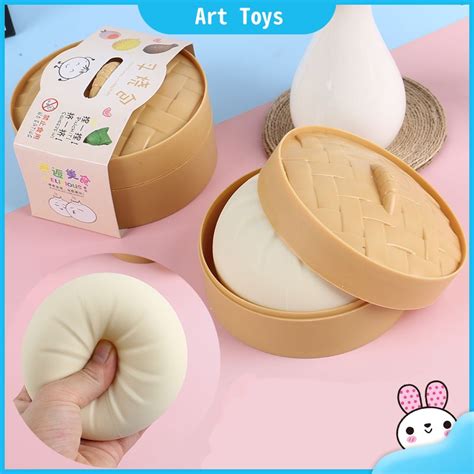 siopao ball squishy bun ball toy squeeze ball anti stress fidget box