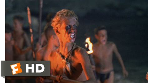 Lord of the Flies (9/11) Movie CLIP - Conquering the "Monster" (1990 ...